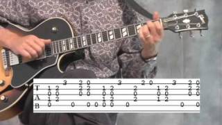 blues guitar lesson solo - 1/3