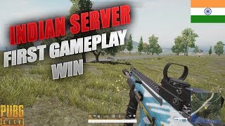 PUBG PC LITE Indian Server First Gameplay Win in Custom Room