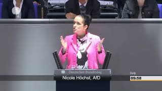 Nicole Höchst(AfD): "Die Versiffung der Bildung"