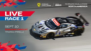 Ferrari Challenge North America Trofeo Pirelli - Sonoma Circuit, Race 1