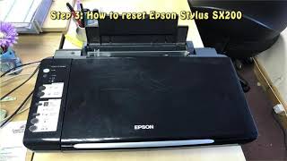 Reset Epson Stylus SX200 Waste Ink Pad Counter