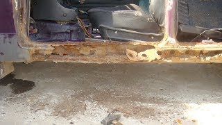 Замена порога ваз 2107