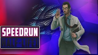 Speedrun Half-life 32.58 практика новых фишек.