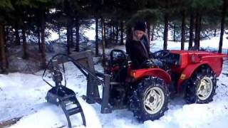 Goldoni Euro 45 SN - Débardage - mini grapple skidder