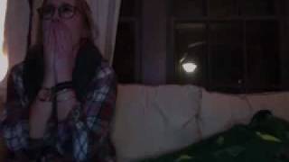 Melissa and Emma watch Braveheart