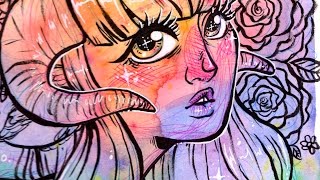 Watch Me Draw #1 - new sketchbook!