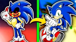 СОНИК ПРОТИВ СОНИК.EXE ЭВОЛЮЦИЯ В МАЙНКРАФТ ~ ЖИЗНЕННЫЙ ЦИКЛ В MINECRAFT SONIC