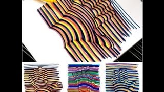 как нарисовать 3D рисунок за 5 минут ?