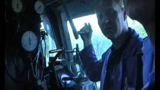 Dampflokführer erklärt Dampflok (Reichsbahn) Führerstand Cab Ride