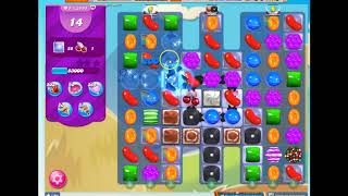 Candy Crush Level 2695 Audio Talkthrough, 1 Star 0 Boosters