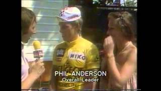 1982 Tour deFrance Phil Anderson, Bernard Hinault, Sean Kelly