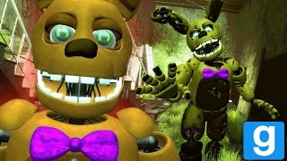 FREDBEAR AND SPRING BONNIE SPEAK! || GMOD FNAF (Fredbears Family Diner Animatronics Garrys Mod)