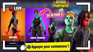 ?Live Boutiques Fortnite du 8 mai 2019 - Fortnite item shop may 8 2019 - New skin