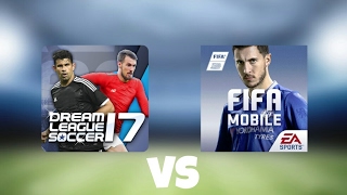 Dream League Soccer 2017 vs Fifa Mobile - Comparison