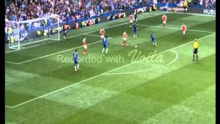 HAZARD GOAL VS ARSENAL 2015 (19-9-15)