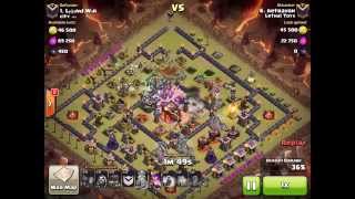 TH9 vs TH10 3 Star Mass Witches