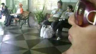 Smoking; Puffing Out Small Circles