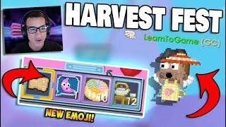 Growtopia | Harvest Fest *New Items* Emoji + Oil Paper Umbrella (buying harvest pack)