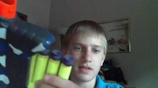 Vintage Nerf Sawtooth Review and Firing Demo
