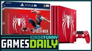 Sexy Spider-Man PS4 Pro Bundle Announced! (w/Mike & Mike) - Kinda Funny Games Daily 07.20.18
