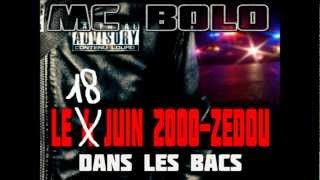 MC BOLO feat ABE - c'est pas la joie (track 7 de l'ALBUM 2000ZEDOU)