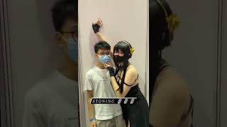 Ketika cowok Introvert, foto bareng Wibu dia pasti degdegan #shorts #wibu #introvert #asupanmeme