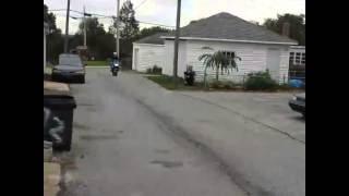 Suzuki katana 600 wheelie