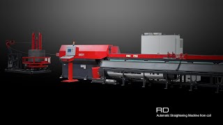 MEP GROUP RD 12mm -14mm Straightening machine for pre-cut mesh