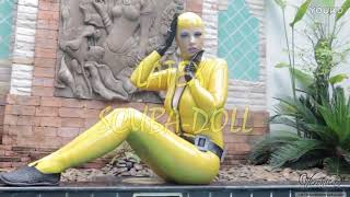 Latex scuba doll