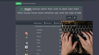 Colemak PB 105WPM