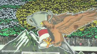 (HD)Amazing Koreo 3D BRIGATA CURVA SUD Pembukaan Liga 2 2017 "GUNUNG MERAPI ELANG JAWA" PSS Vs PSCS