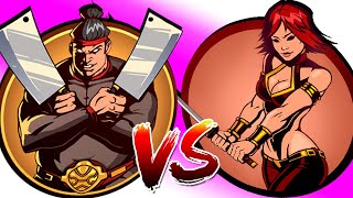 МЯСНИК - ЖИРНАЯ СВИНЬЯ ОБИДЕЛ СВОЮ ЖЕНУ Shadow Fight 2 #10