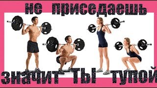 ПРИСЕДАНИЯ для Мужчин и Женщин - Обман МИОГРАФА и ФИТОНЯШЕК