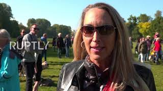 Germany: Hundreds protest anti-COVID measures in Nuremberg