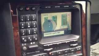 установка tv тюнера на W140 (2)
