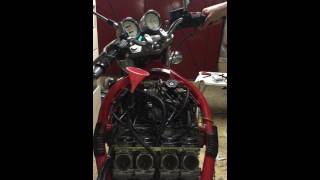 Suzuki Bandit 400 (1991) Engine Trouble Idle 3
