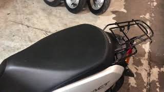Обзор на скутер Honda Tact AF75 4 такта 50 кубов из Японии