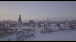Новодевичий монастырь зимой