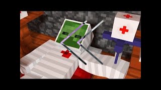 Reverse - NikNikamTV - JUMP SkeleGUN and ZOMBIE Minecraft Animation