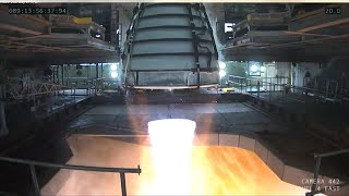 SLS RS-25 Engine Test, 30 March 2022