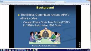 PSY 215 Module 8 APA Ethics Code