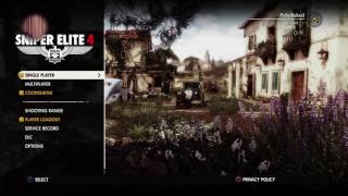 Sniper Elite 4. A PoboBaked Playthrough Part 1. Custom Difficulty
