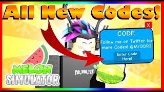 [Codes]? Melon Simulator *All* New Codes! (2020) |ROBLOX