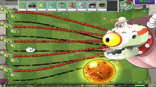 PLANTS VS ZOMBIES 100% 9999 CATTAIL VS DR. ZOMBOSS`S MOD PLANTS VS ZOMBIES 2
