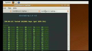 How to hack WEP key easy way