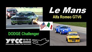 YTCC Le Mans 2018 : Alfa Romeo GTV6 vs Dodge Challenger