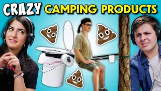 Crazy Camping Products That Actually Exist | Teens & Adults React