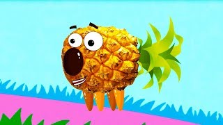 ЗООФРУКТЫ Рисование и арифметика - Развивающий мультик для малышей от Kedoo Мультики для детей