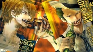 Sanji x Zoro (SanZo) Under Bar (Yaoi Español) Parte 1