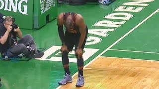 LeBron James Injury - Knee Injury! Cavaliers vs Celtics February 11, 2018